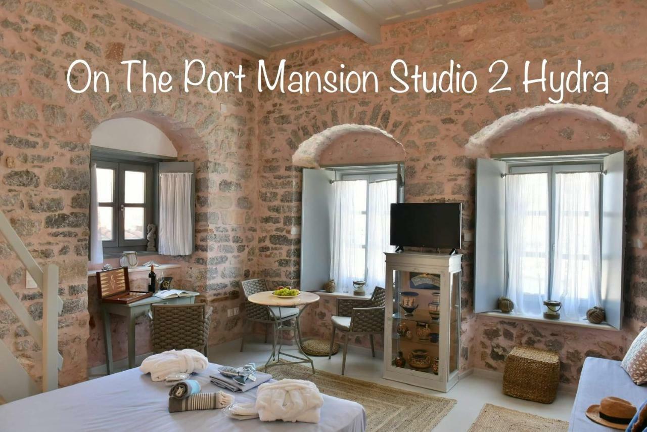On The Port Mansion Studio 2 Hydra Экстерьер фото